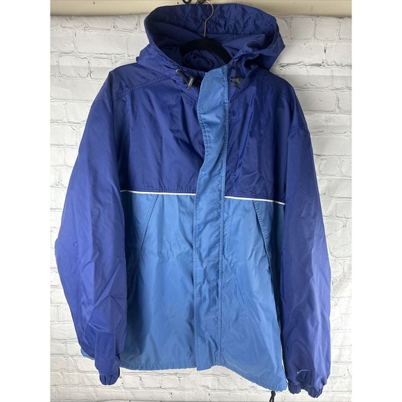 Vintage 90's Nike Navy‎ Windbreaker Jacket Size Large - Picture 2 of 12